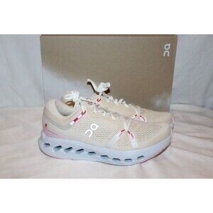 NIB ON CLOUD WOMEN'S CLOUDSURFER 2 ATHLETIC SNEAKERS SZ 8 SAND IVORY